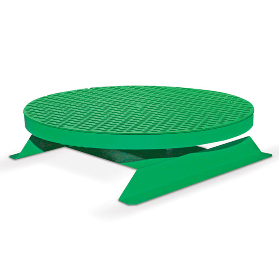 Stationärer Drehtisch TTS für Sandstrahlkabinen CAB/ECO, 500 oder 800 mm Durchmesser