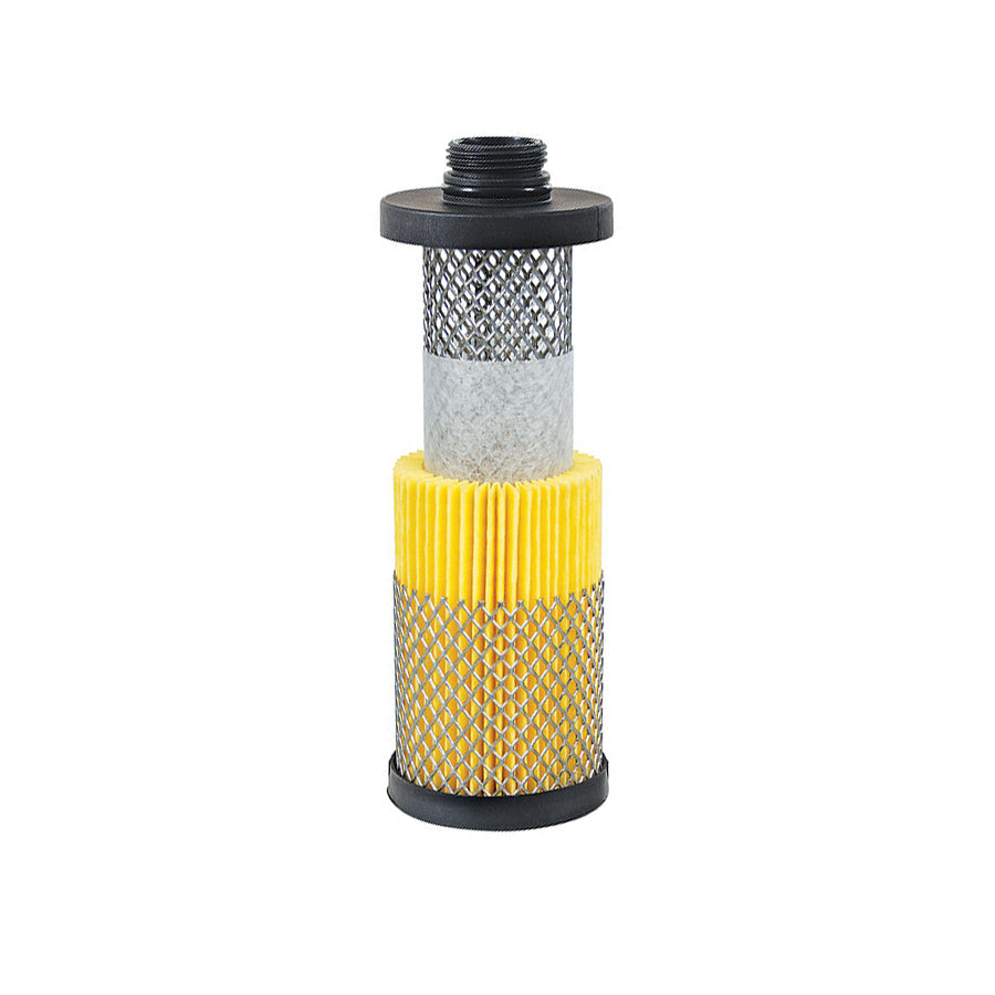 Drockluftfilter DFF-P, Grobfiltratioun, mat Filterelement, max. 16 bar Betribsdrock, Volumenstroum vun 1,2-36,0 m³/min