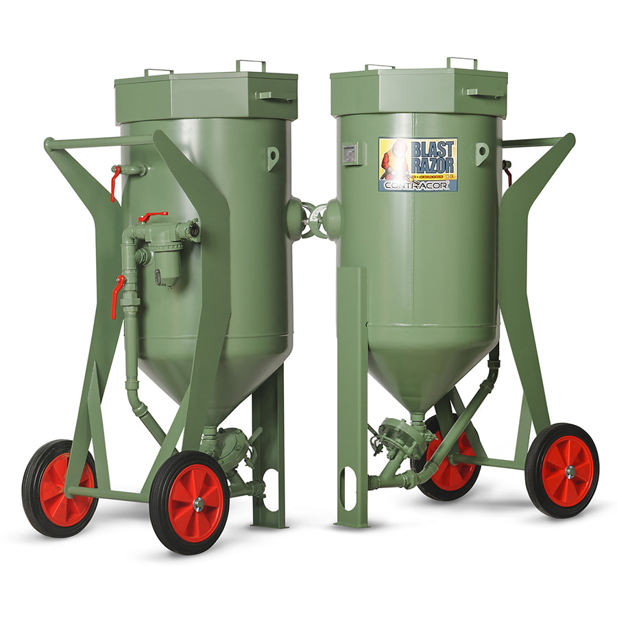 Pezzi di ricambio per serbatoio di sabbiatura Contracor BlastRazor Z-200 (200 litri)