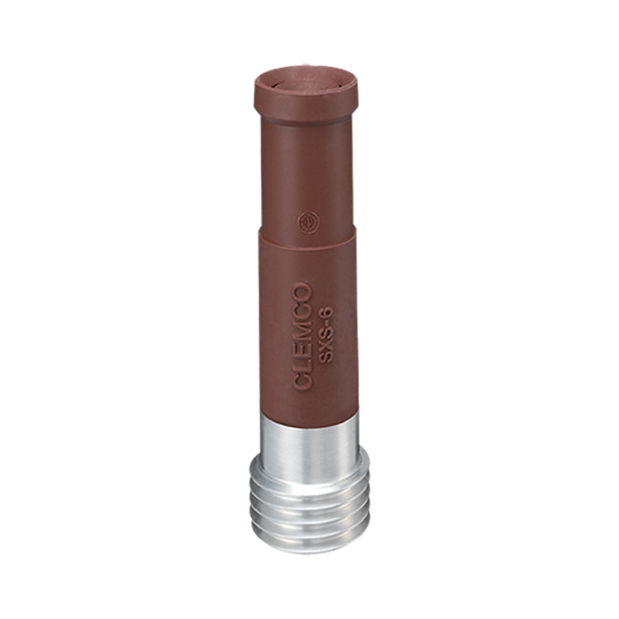 Ugello Venturi per sabbiatura SXS, carburo di silicio, lungo, filettatura grossa da 50 mm, foro dell'ugello 9,5-12,5 mm