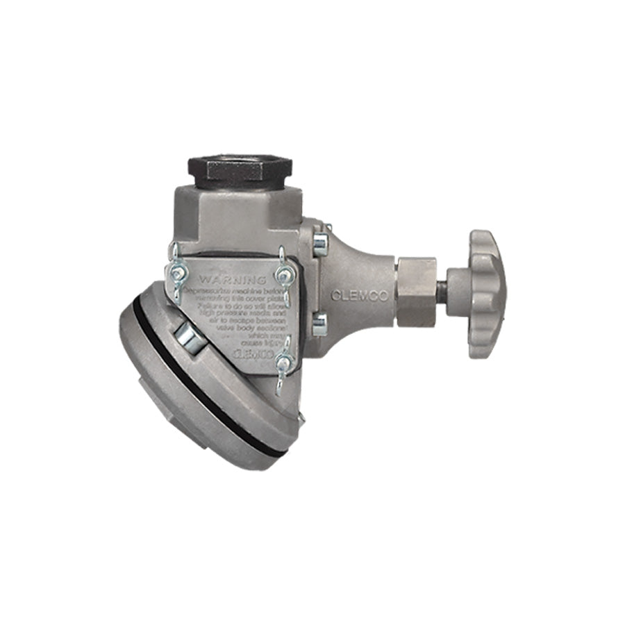 Vanne de dosage d’abrasif QK Quantum K 1 1/4", avec raccord fileté QK et bouchon d’arrêt NEUF (31288D)