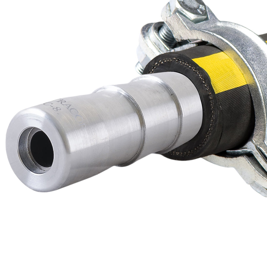 Ugello per sabbiatura con tubo GTC-25, carburo di tungsteno, lungo, foro dell’ugello 5-8 mm