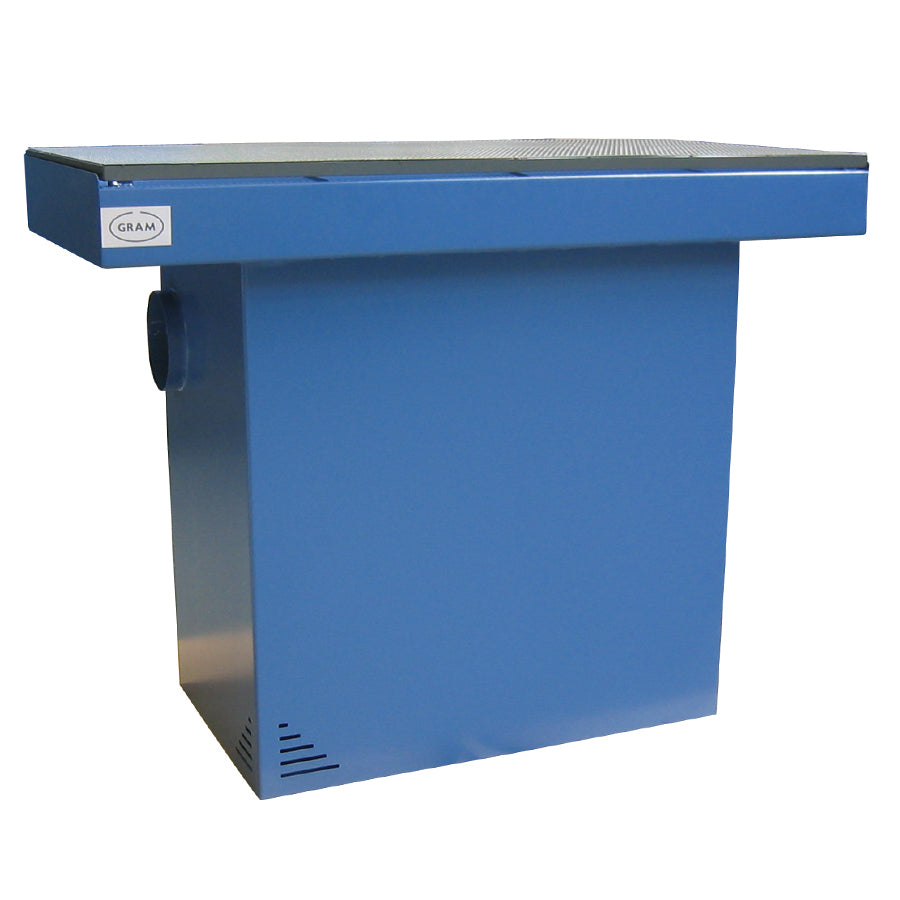Udsugningsbord LB, størrelser 800 x 800 mm og 1.200 x 600 mm