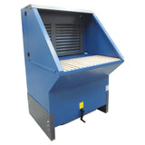 Ofsuugtisch UFPR-BS mat Ventilator souwéi Hannerwand mat Ofsuugung, Plafong a Säitenwänn, Bredde vun 1.000-3.000 mm, Déift 1.000 oder 1.250 mm