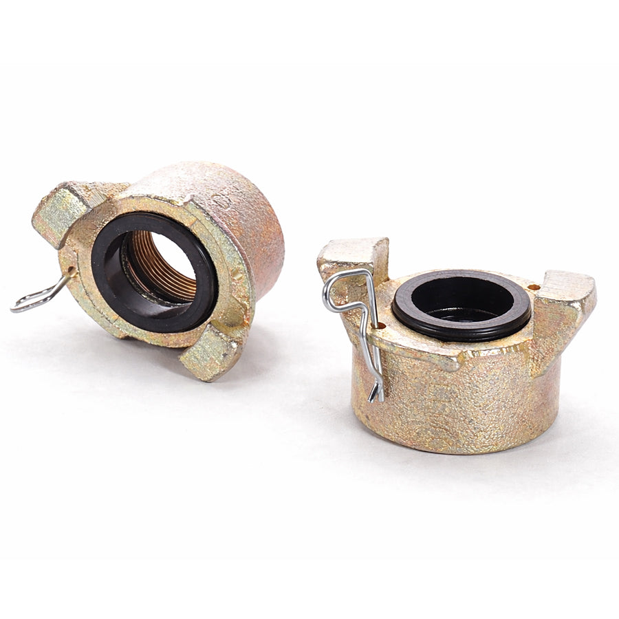 Złącze węża do piaskowania CFT, żeliwo ciągliwe, z gwintem wewnętrznym 1 1/4", 1 1/2" i 2"