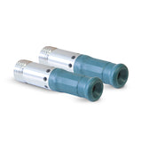 Dvojitá Venturiho tryska pro abrazivní tryskání Defender 600, karbid křemíku, extra dlouhá, hrubý závit 50 mm, otvor trysky 6,5–12,5 mm