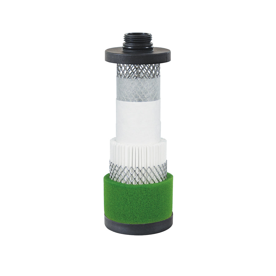 Filtre à air comprimé DFF-M, microfiltration, avec élément filtrant, pression de service max. 16 bar, débit volumique de 1,2-36,0 m³/min