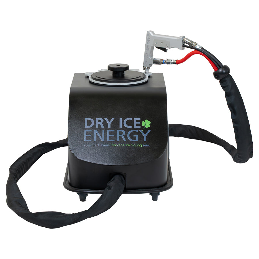 Machine de projection de glace carbonique Champ Basic, kit complet, pression de projection de 2-8 bar, besoin en air comprimé de 250-900 l/min