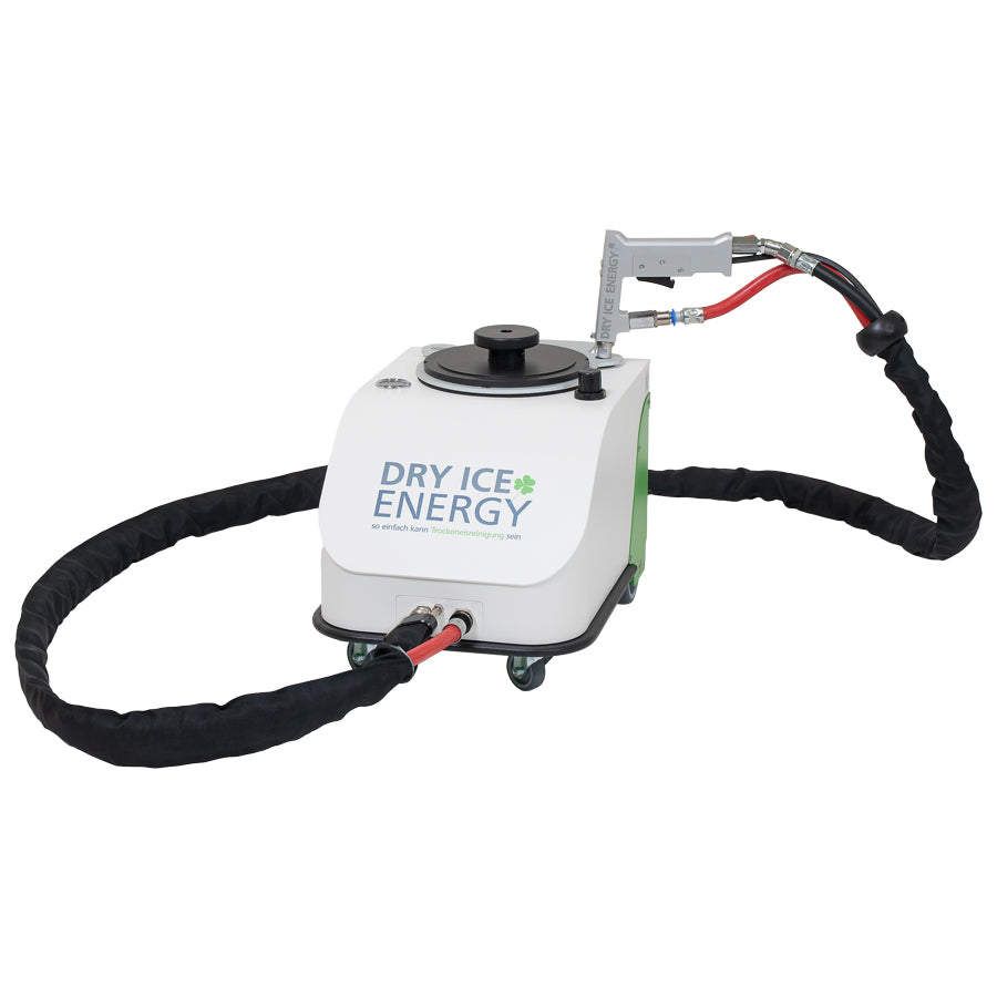 Trockeneisstrahlgerät "Champ Vario" mit Regulierung der Trockeneismenge, Komplettset, Strahldruck 1-10 bar, Druckluftbedarf 300-1.600 l/min