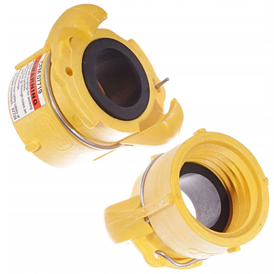 Porte-buse pour raccord CFP-50 pour raccordement à un raccord de tuyau de sablage, en nylon, filetage gros intérieur 50 mm