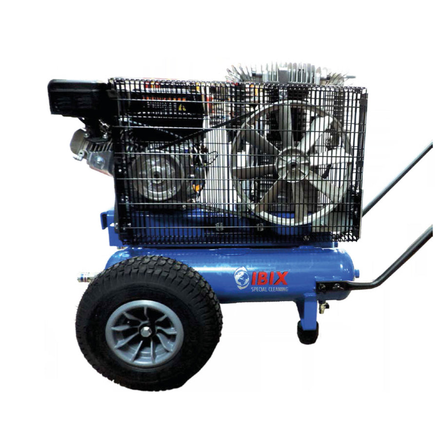 Compresseur mobile à pistons à essence IB 500, moteur essence, 11 PS, 680 l/min, pression de service max. 11 bar