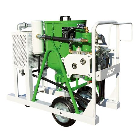 Sableuse basse pression SR Komplett, version renforcée et simplifiée, capacité de 24 ou 50 litres, pression de projection de 0,1-7 bar, avec sécheur frigorifique intégré