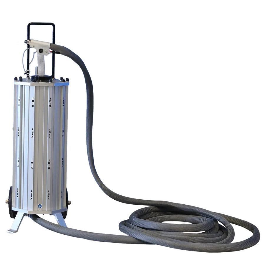 Appareil de sablage basse pression IBIX 25, capacité de 25 litres, pression de sablage de 0,2-7,5 bar, kit complet