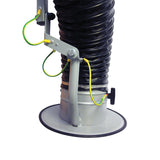 Odsávací rameno RGF-A pro ATEX zónu 21/1 (2D/2G) s nástěnným držákem, otáčení o 360°, hadice S9-A Ø 100-160 mm, délky 2-9 m