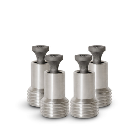 Rouerbannen-Strahldüs PTC-360°, Wolframkarbid, kuerz, 50 mm Grobgewend, Düsebuer 8 mm, Längt 75 mm