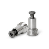 Tryska pro vnitřní tryskání trubek PTC-360°, karbid wolframu, krátká, hrubý závit 50 mm, otvor trysky 8 mm, délka 75 mm