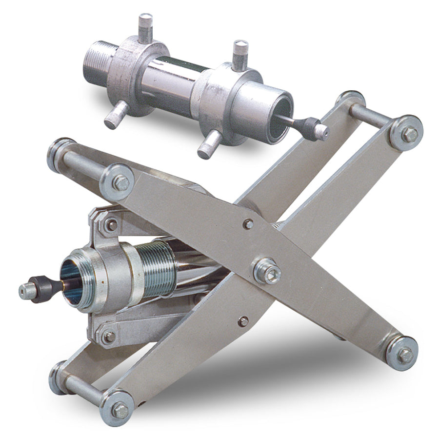 Appareil de sablage intérieur de tubes Hollo Blast HBC-1 + HBC-2, avec chariot, pour tubes d’un diamètre intérieur de 65-300 mm