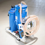 Cabine de sablage par aspiration BPSP 50, capacité de 24 litres, pression de projection de 1-7 bar, kit complet