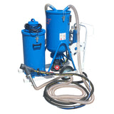 Cabine de sablage par aspiration BPSP 50, capacité de 24 litres, pression de projection de 1-7 bar, kit complet