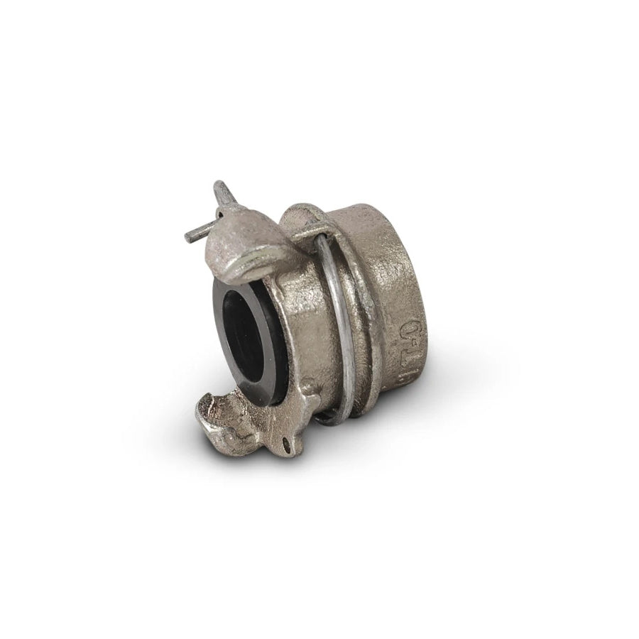 Smėliavimo žarnos jungtis CFT Blastlock, iš kaliojo ketaus, su vidiniu sriegiu 1/2", 1 1/4" ir 1 1/2"