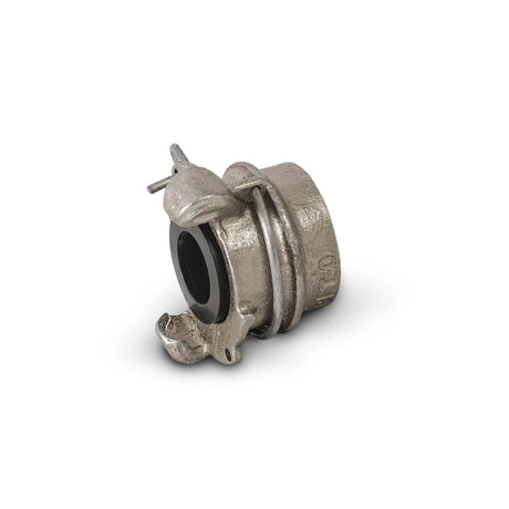Sandstrahlschlauchkupplung CFT Blastlock, Tempergoss, mat bannenzegem Gewënn 1/2", 1 1/4" an 1 1/2"