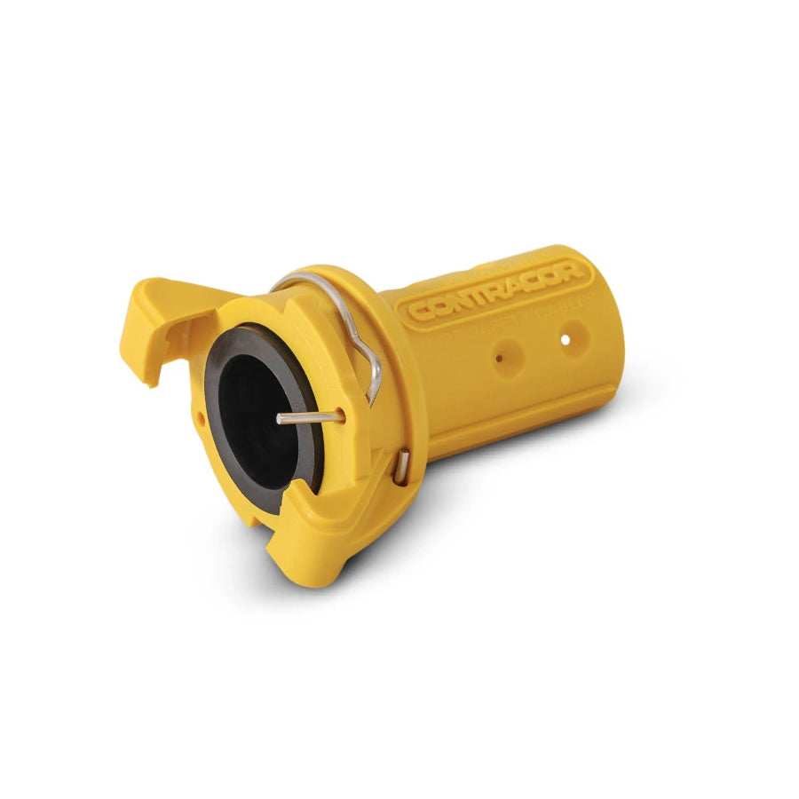 Raccordo per tubo di sabbiatura CQP Blastlock, in nylon, per tubi di sabbiatura con diametro esterno di 27, 33, 39, 48 mm