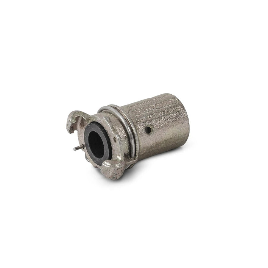 Raccordo per tubo di sabbiatura CQT Blastlock, in ghisa malleabile, per tubi di sabbiatura con diametro esterno di 27, 33, 39 e 48 mm