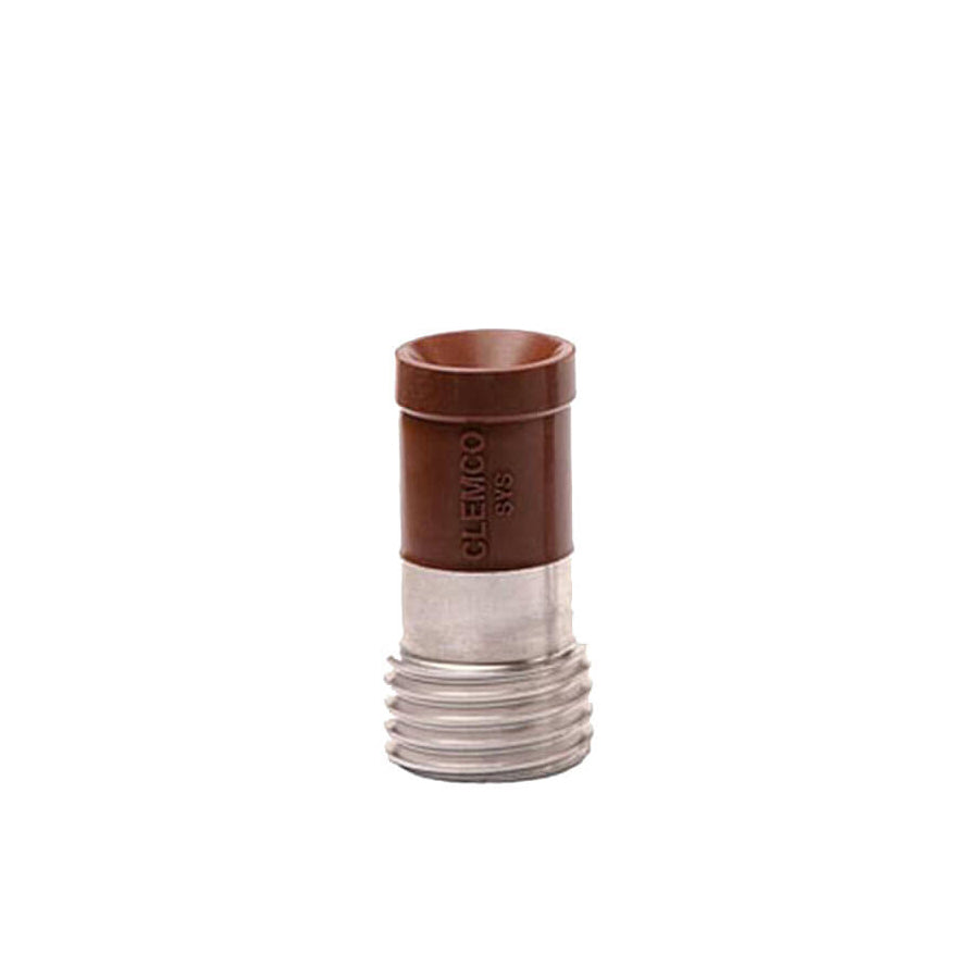 Ugello Venturi per sabbiatura SYS, carburo di silicio, corto, filettatura grossa da 50 mm, foro dell'ugello 6,5-12,5 mm