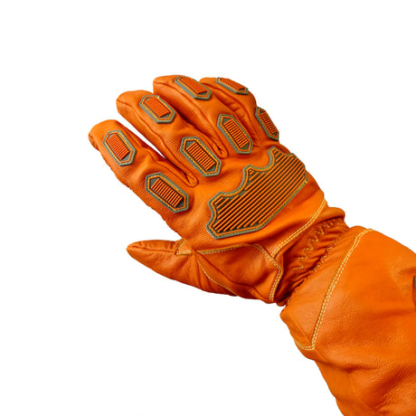 Sandblæserhandsker Blastsafe™ IRONGRIP, læder, størrelse 8 (M)-12 (XXXL)