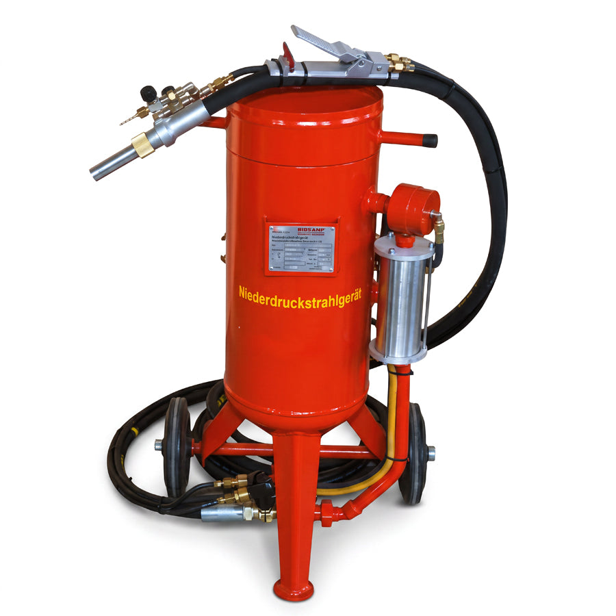 Appareil de sablage basse pression de 24 litres avec tête de sablage à vortex, kit complet