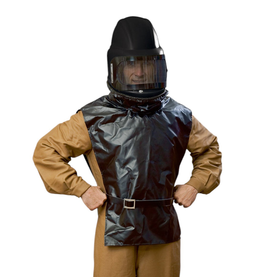 Sandstrahlhelm P4-Plus mat Cape a Regulierventil, verschidde Varianten