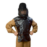 Sandstrahlhelm P4-Plus mat Cape a Regulierventil, verschidde Varianten