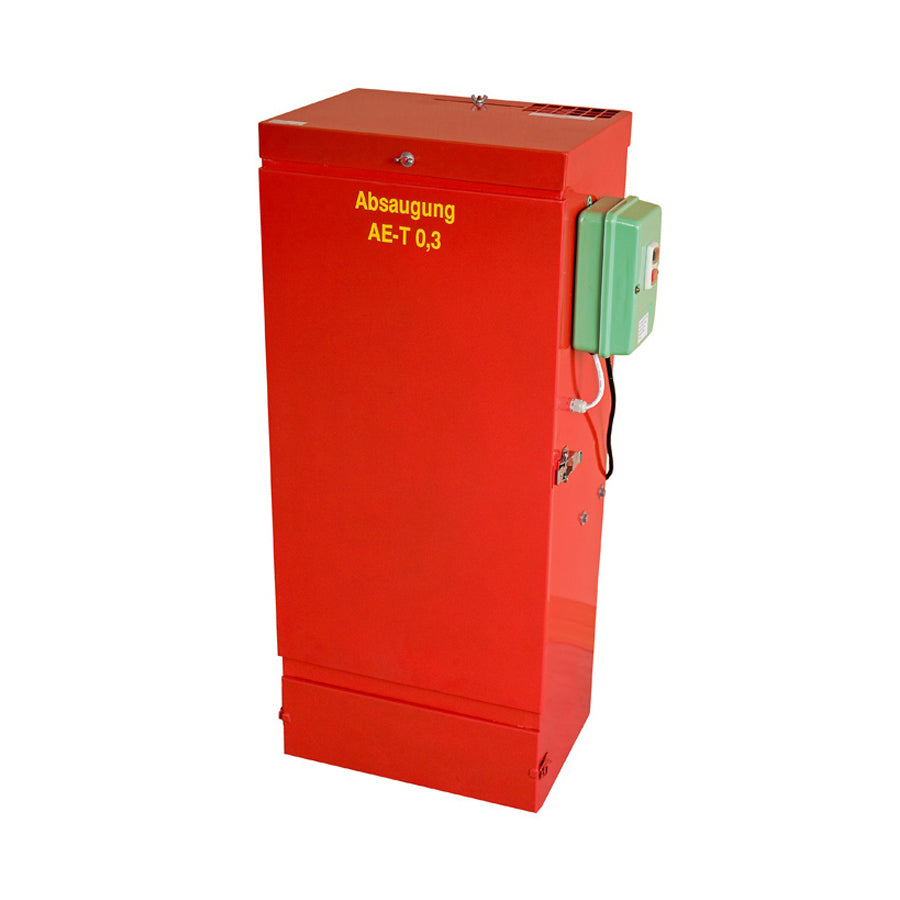 Radler & Ruf Sandstrahlkabinenabsaugung AE-T 0,3, 600 m³/h, 0,37 kW, mit manueller Filterabreinigung