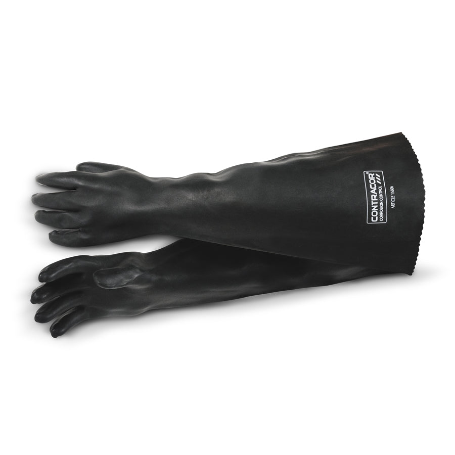 Sandstrahlkabinnen-Handschuë RGS, glat Uewerfläch, 2 Längten