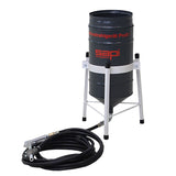 Zandstraalpistool Profi 1/2, reservoir van 25 of 50 liter, met straalmiddelslang van 3 m, luchtslang van 5 m, complete set