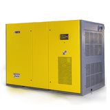 Šroubový kompresor řady D s přímým pohonem 1:1, výkon pohonu 75 kW, průtok 11,3/12,8 m³/min, max. provozní tlak 8/10 bar