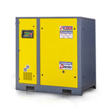 Šroubový kompresor řady DV s přímým pohonem 1:1 a regulací otáček, výkon pohonu 30 kW, průtok 4,5/5 m³/min, max. provozní tlak 8/10 bar