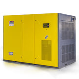 Compressore a vite serie DV, trasmissione diretta 1:1, a velocità variabile, potenza di azionamento 75 kW, portata 11,3/12,8 m³/min, pressione d’esercizio massima 8/10 bar