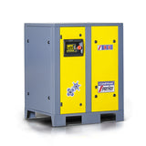 Skruekompressor i F-serien, 11 kW motoreffekt, volumenstrøm 1,3/1,4/1,6 m³/min, maks. driftstryk 13, 10 eller 8 bar