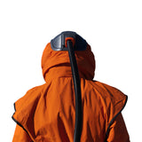 Sandstrahellem Blastsafe ORIGIN mat integréiertem Gehéierschutz, Nyloncape a Regulierventil, verschidde Variante