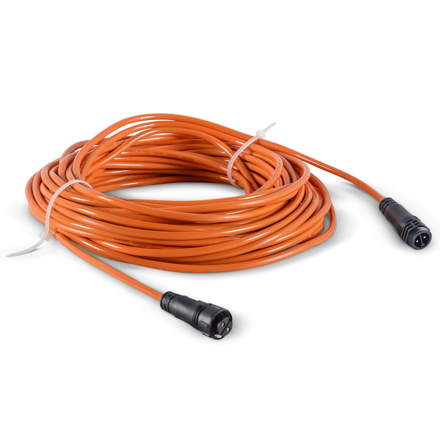 PUR prodlužovací kabel 20 m, oranžový, s konektory M/F pro LED pískovací lampu ABL, ruční páku dálkového ovládání DMH-E a elektrické dálkové ovládání ERCU